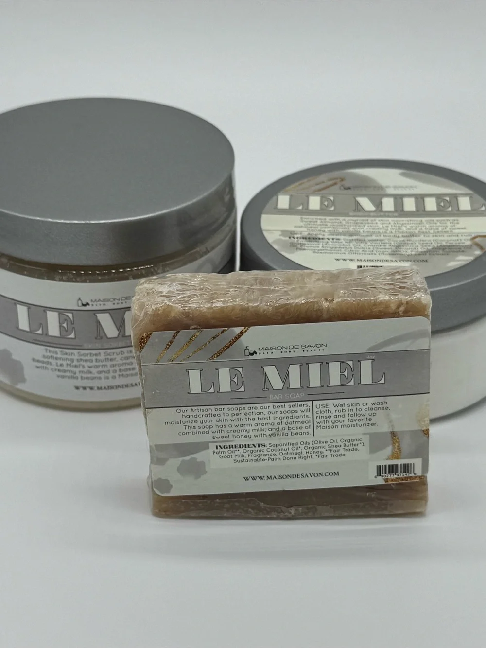 Maison De Savon Le Miel Skincare Body Set